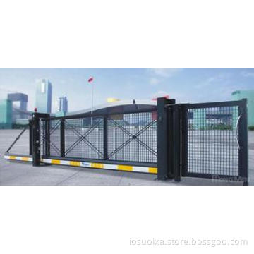 Aluminium Alloy Cantilever Automatic Sliding Gates With Mes